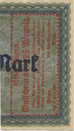 Düren - Stadt - 1.6.1921 - 25 Pfennig 