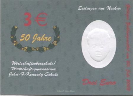 Esslingen - Wirtschaftsoberschule/Wirtschaftsgymnasium John F. Kennedy-Schule - 27.1.2017 - 3 Euro 