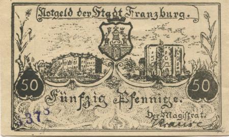 Franzburg - Stadt - -- - 50 Pfennig 
