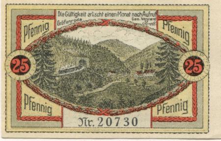 Gräfenroda - Gemeinde - -- - 25 Pfennig 