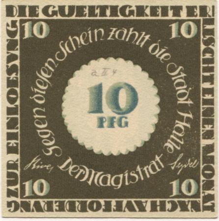 Halle - Stadt - -- - 10 Pfennig 