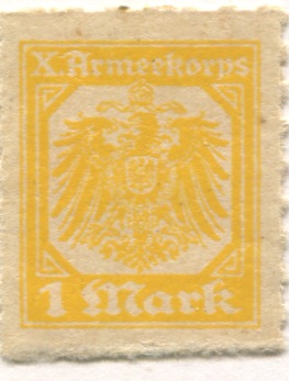 Hannover - X.Armeekorps - -- - 1 Mark 