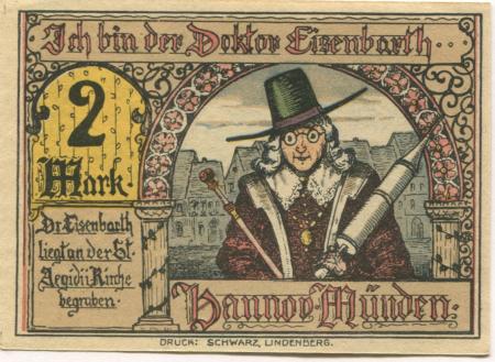 Hannoverisch Münden - Stadt - -- - 2 Mark 