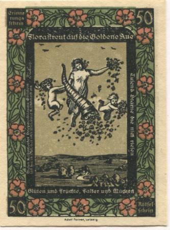 Kalbsrieth - Rittergut - - 15.10.1921 - 50 Pfennig 