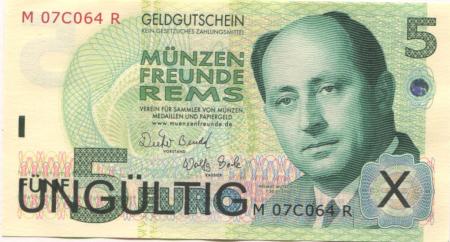 Kernen - Münzenfreunde Unteres Remstal - - 31.12.2007 - 5 Remstaler 