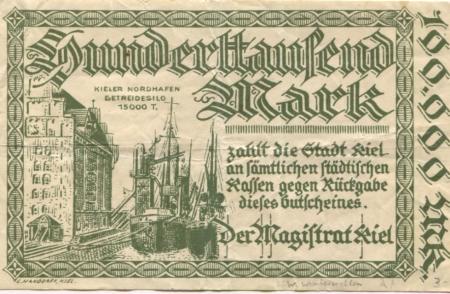 Kiel - Stadt - -- - 100000 Mark 