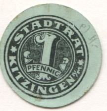 Kitzingen - Stadt - -- - 1 Pfennig 