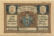 Köln (und Brühl) - Kreissparkasse - -- - 50 Pfennig 