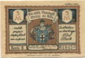 Köln (und Brühl) - Kreissparkasse - 20.4.1922 - 5 Mark 