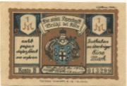 Köln (und Brühl) - Kreissparkasse - 1.5.1922 - 1 Mark 