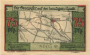 Königsaue - Gemeinde - 10.6.1921 - 75 Pfennig 