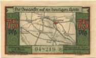 Königsaue - Gemeinde - 10.6.1921 - 75 Pfennig 