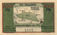 Königsaue - Gemeinde - 10.6.1921 - 100 Pfennig 