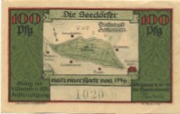 Königsaue - Gemeinde - 10.6.1921 - 100 Pfennig 