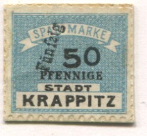 Krappitz (heute: PL-Krapkowice) - Stadt - -- - 50 Pfennig 