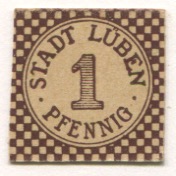 Lüben (heute: PL-Lubin) - Stadt - -- - 1 Pfennig 