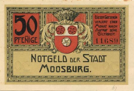 Moosburg - Stadt - -- - 50 Pfennig 