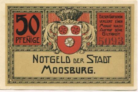 Moosburg - Stadt - -- - 50 Pfennig 