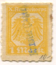 Munster (Lager) - X.Armeekorps, Gefangenenlager - -- - 1 Mark 
