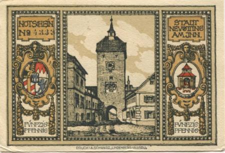Neuötting - Stadt - -- - 50 Pfennig 