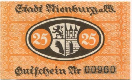 Nienburg - Stadt - -- - 25 Pfennig 