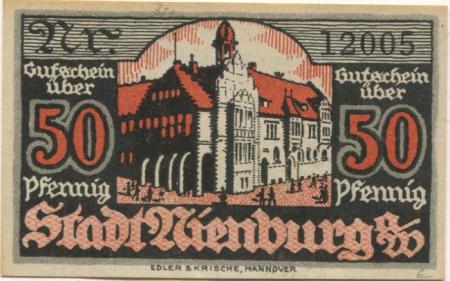 Nienburg - Stadt - -- - 50 Pfennig 