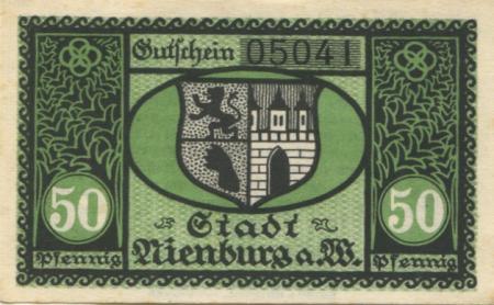 Nienburg - Stadt - -- - 50 Pfennig 