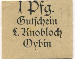 Oybin - Knobloch, L. - -- - 1 Pfennig 
