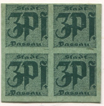 Passau - Stadt - -- - 12 Pfennig 