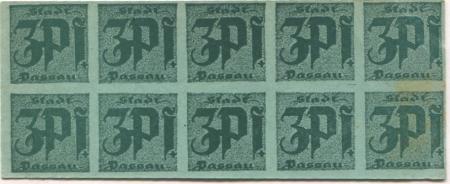 Passau - Stadt - -- - 30 Pfennig 