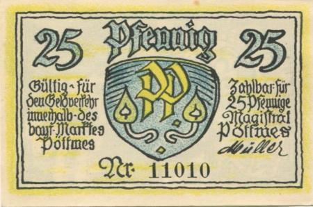 Pöttmes - Stadt - -- - 25 Pfennig 