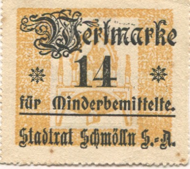 Schmölln - Stadt - 1.3.1917 - -- - 14 * 