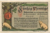Schweina (heute: Liebenstein (Bad) - Marktflecken - 20.9.1921 - 50 Pfennig 