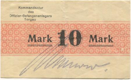 Torgau - Offizier-Gefangenenlager - -- - 20 Mark 