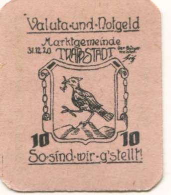 Trappstadt - Marktgemeinde - 31.12.1920 - 10 Pfennig 