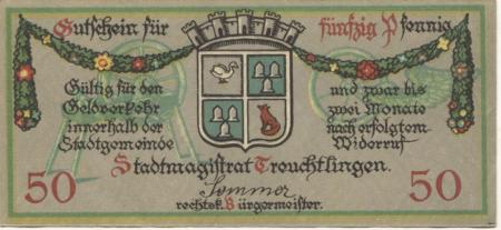 Treuchtlingen - Stadt - -- - 50 Pfennig 
