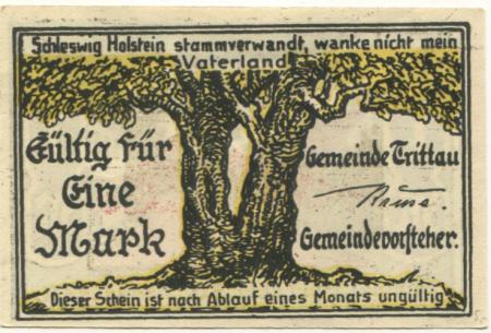 Trittau - Gemeinde - -- - 1 Mark 