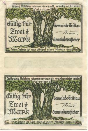 Trittau - Gemeinde - -- - 5 Mark 