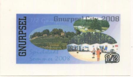 Weinsberg - Spielstadt Gnurpsel City - Sommer 2008 - 1/2 Gnurpsel 