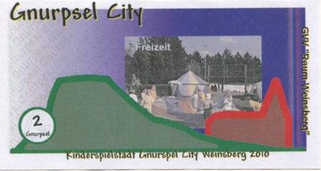 Weinsberg - Spielstadt Gnurpsel City -  2010 - 2 Gnurpsel 