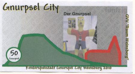 Weinsberg - Spielstadt Gnurpsel City -  2010 - 50 Gnurpsel 