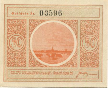 Wesseöburen - Stadt - -- - 50 Pfennig 