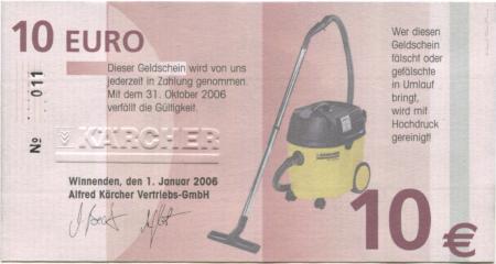 Winnenden - Kärcher, Alfred, Vertriebs-GmbH - 1.1.2006 - 31.10.2006 - 10 Euro 