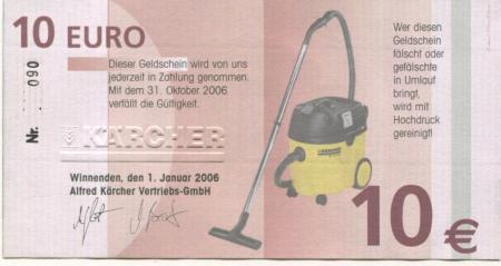 Winnenden - Kärcher, Alfred, Vertriebs-GmbH - 1.1.2006 - 31.10.2006 - 10 Euro 
