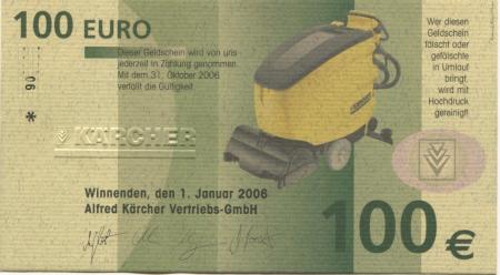 Winnenden - Kärcher, Alfred, Vertriebs-GmbH - 1.1.2006 - 31.10.2006 - 100 Euro 