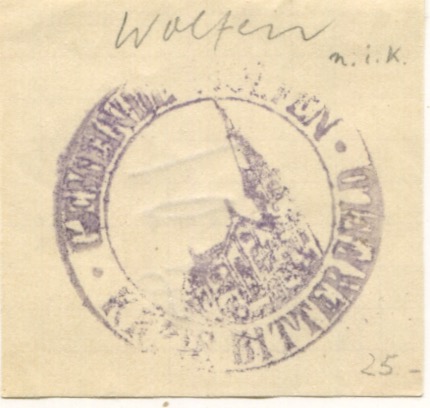 Wolfen (heute: Bitterfeld) - Gemeinde - -- - 10 Pfennig 