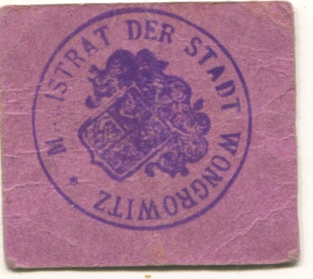 Wongrowitz (heute: PL-Wagrowiec) - Stadt - -- - 10 Pfennig 