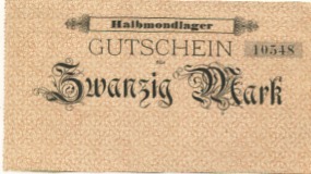 Zossen - Halbmondlager - -- - 20 Mark 