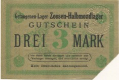 Zossen - Halbmondlager - -- - 3 Mark 