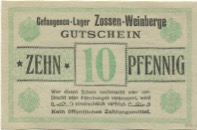 Zossen - Weinberge-Lager - -- - 10 Pfennig 